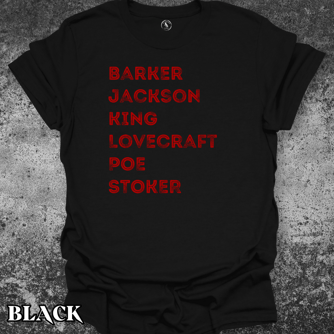 T-Shirt Black / S Horror Writers Tee