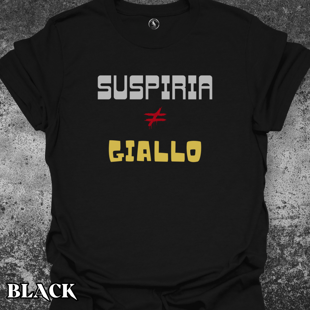T-Shirt Black / S Suspiria is not Giallo Tee (symbol edition)