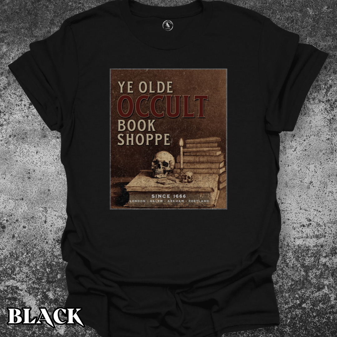 T-Shirt Black / S Ye Olde Occult Book Shoppe Tee