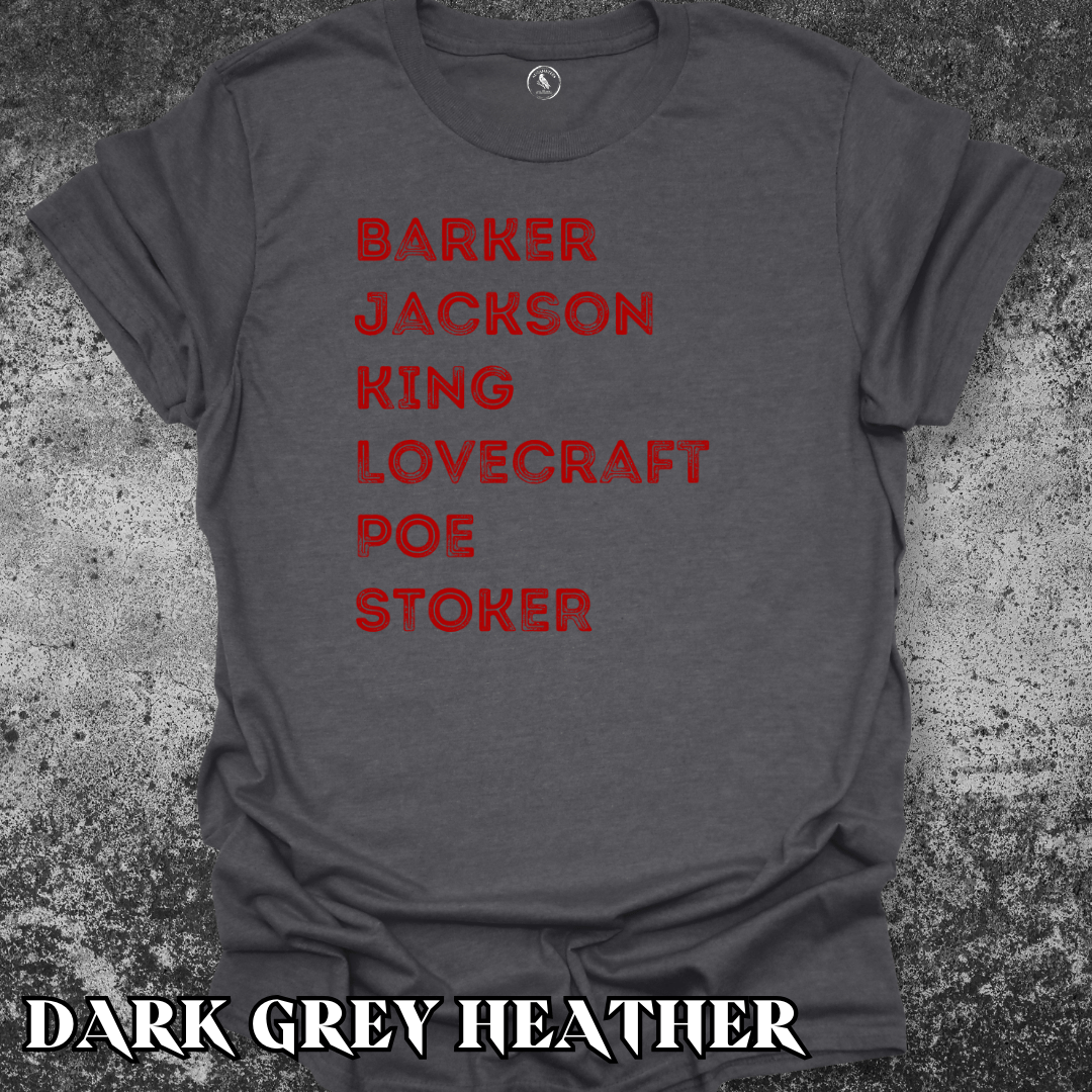 T-Shirt Dark Heather / S Horror Writers Tee