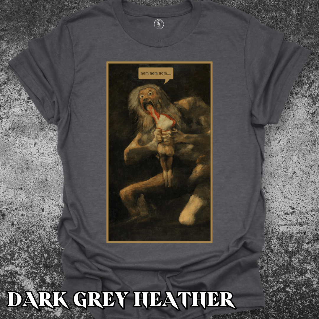 T-Shirt Dark Heather / S Saturn Devouring His Son Tee