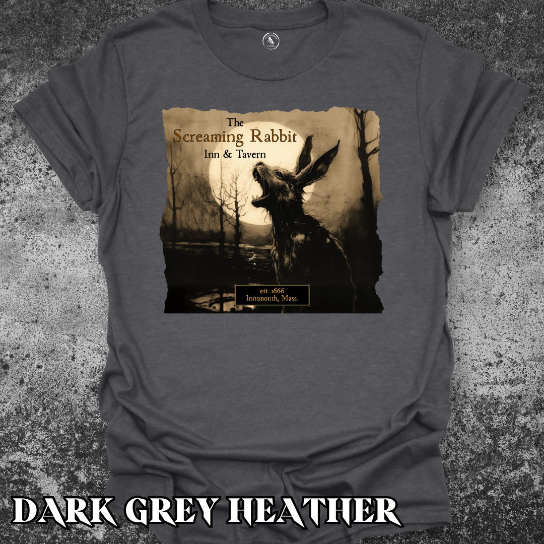 T-Shirt Dark Heather / S The Screaming Rabbit Inn & Tavern Tee