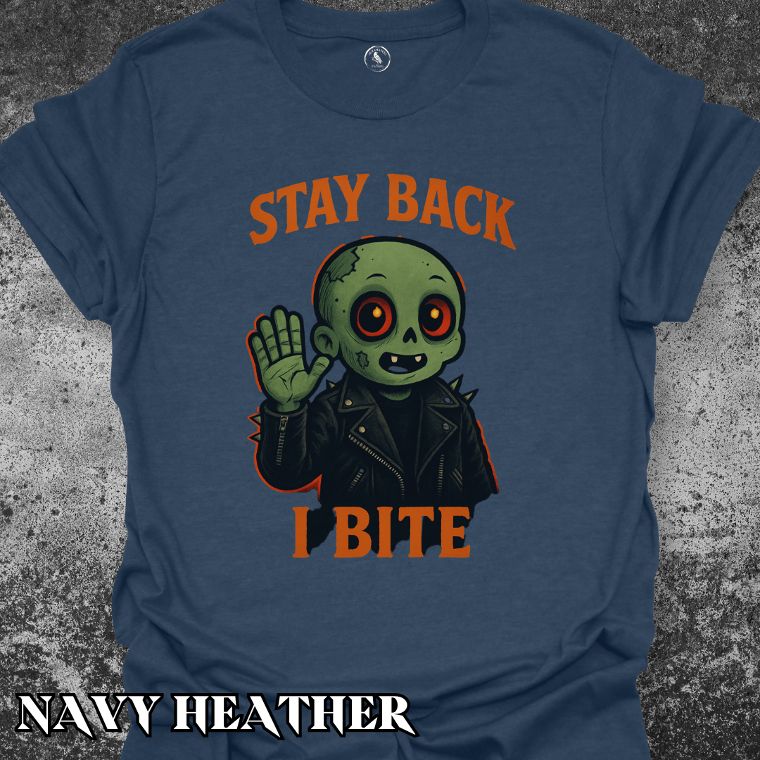 T-Shirt Navy Heather / S Cute Zombie Tee