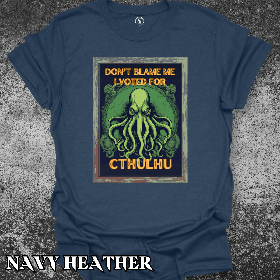 T-Shirt Navy Heather / S Don't Blame Me...