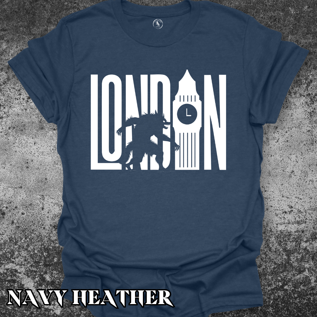 T-Shirt Navy Heather / S London Werewolf Tee