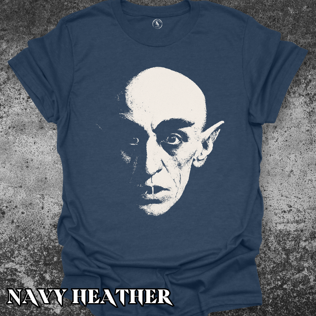 T-Shirt Navy Heather / S Nosferatu: Count Orlok Tee