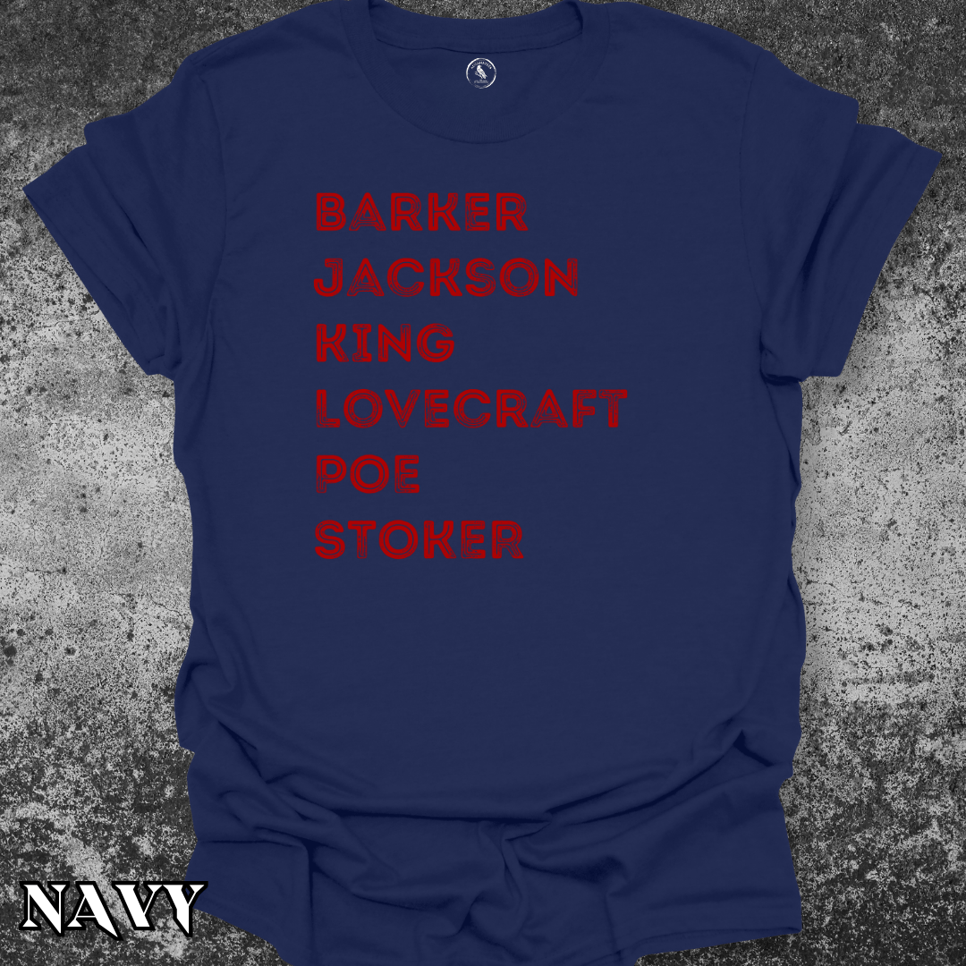 T-Shirt Navy / S Horror Writers Tee