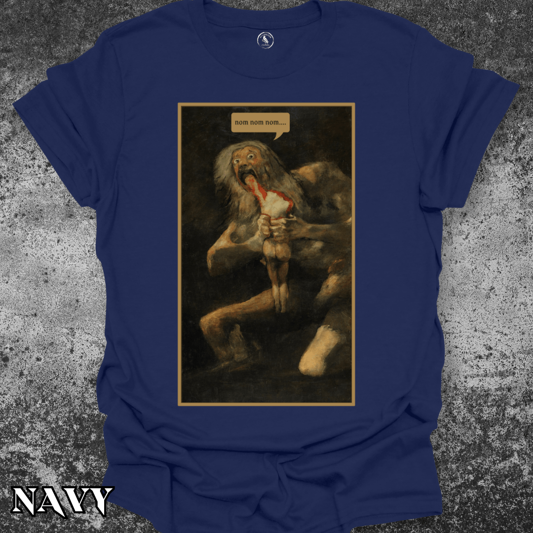 T-Shirt Navy / S Saturn Devouring His Son Tee