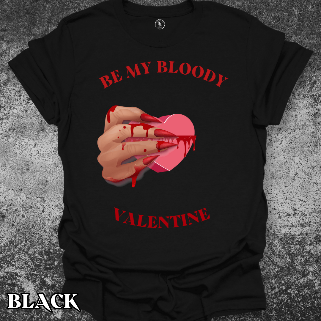 T-Shirt Black / S Be My Bloody Valentine Tee