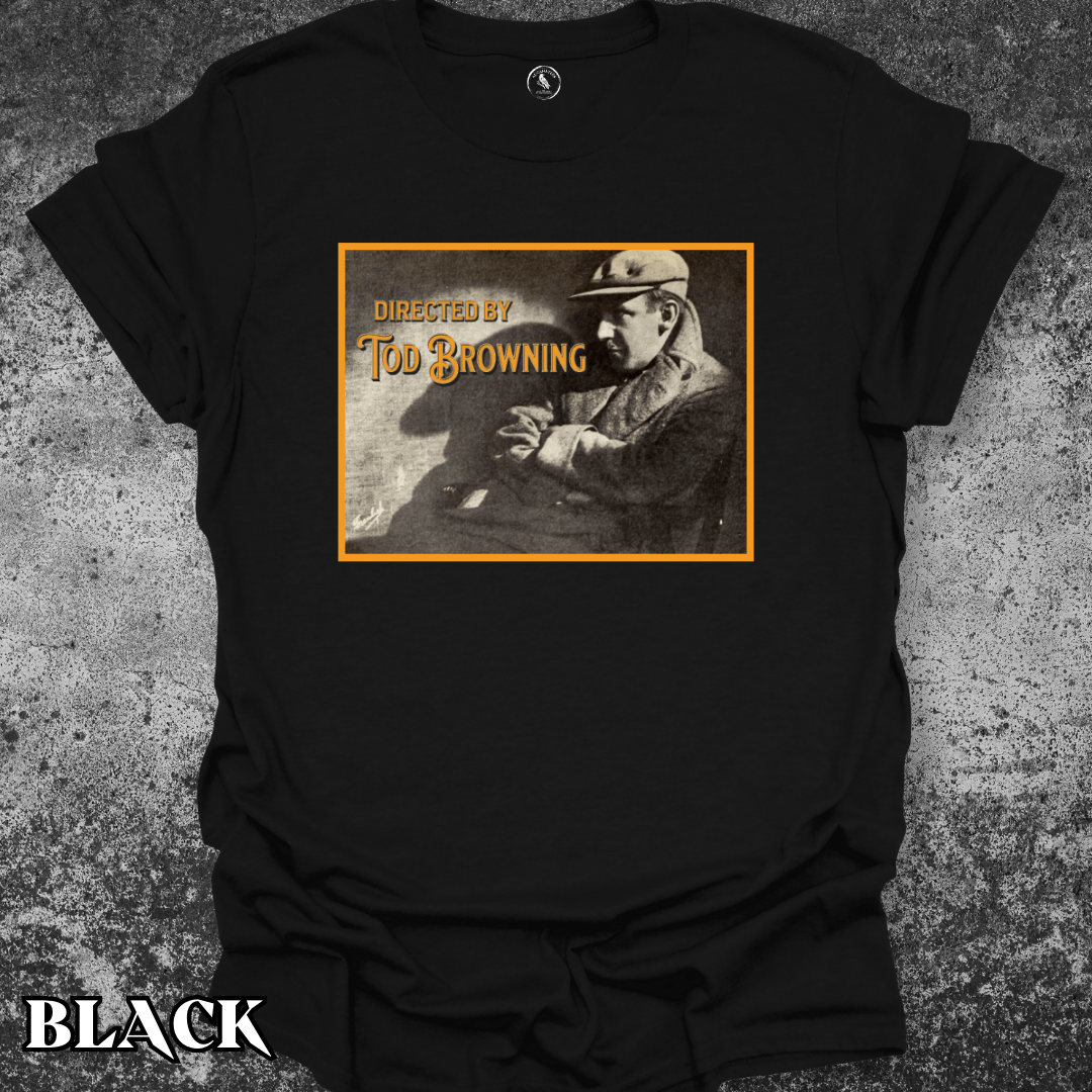 T-Shirt Black / S Directed by Tod Browning