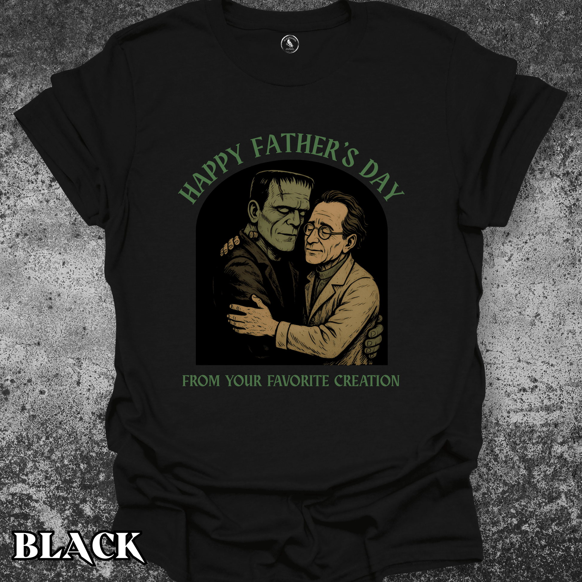 T-Shirt Black / S Happy Father's Day from Your Favorite Creation Tee