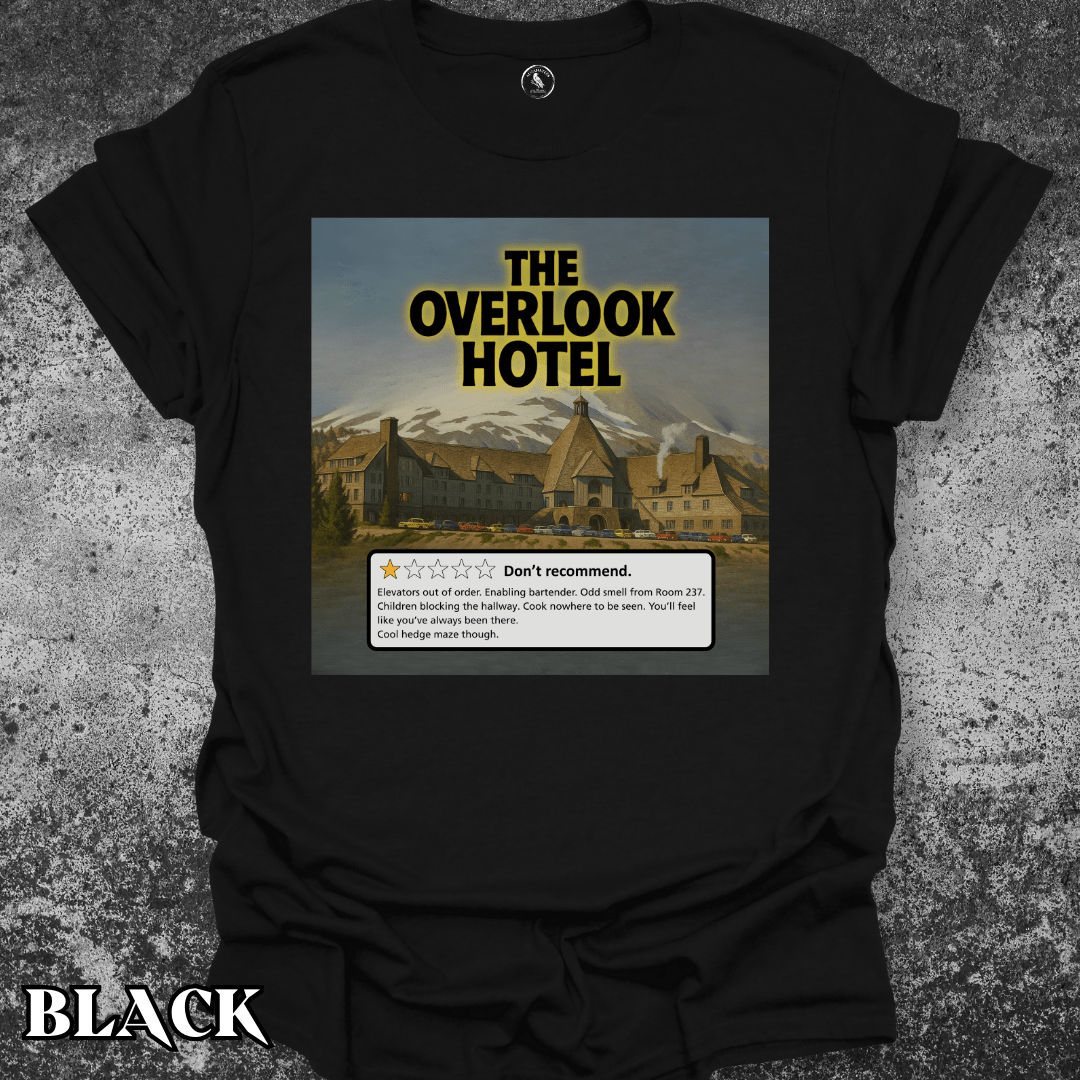 T-Shirt Black / S Overlook Hotel Review Tee