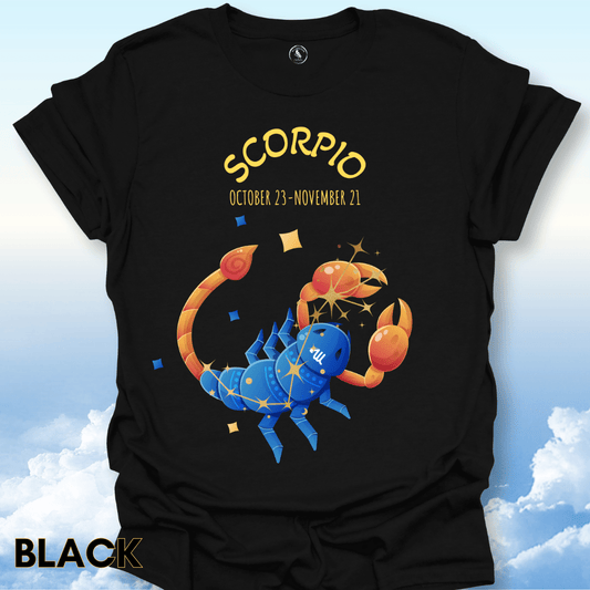 T-Shirt Black / S Scorpio Zodiac Tee