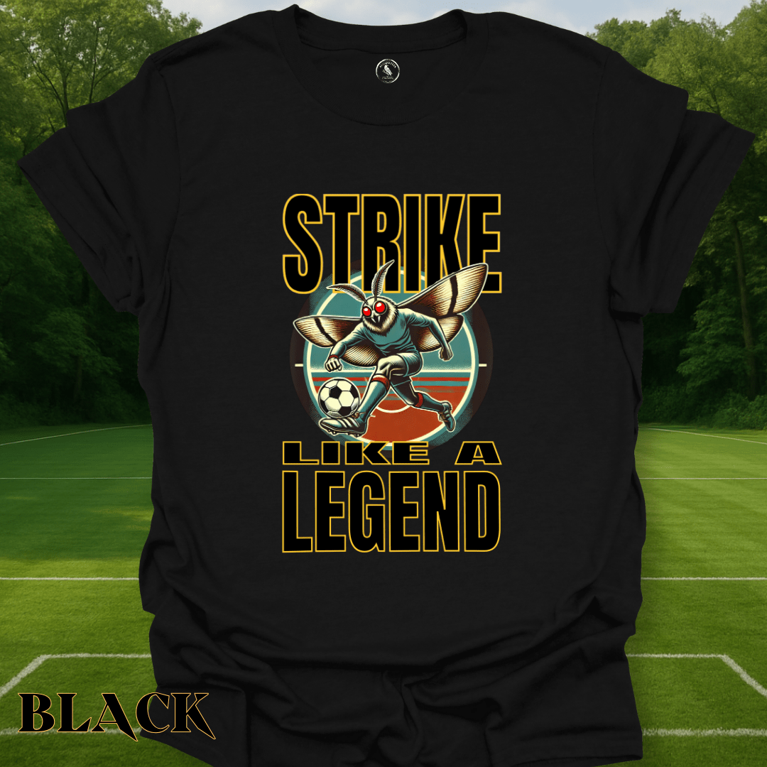 T-Shirt Black / S Soccer Mothman