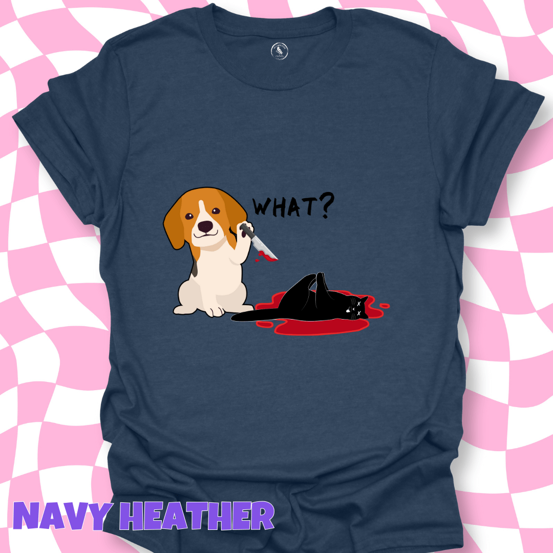 T-Shirt Dark Grey Heather / S Avenging Puppy Tee
