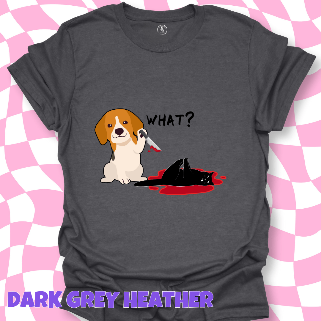 T-Shirt Dark Heather / S Avenging Puppy Tee