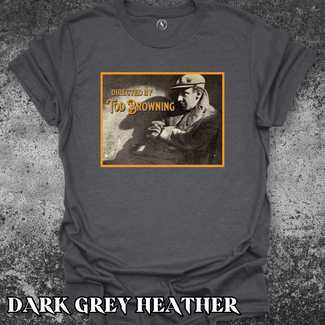 T-Shirt Dark Heather / S Directed by Tod Browning