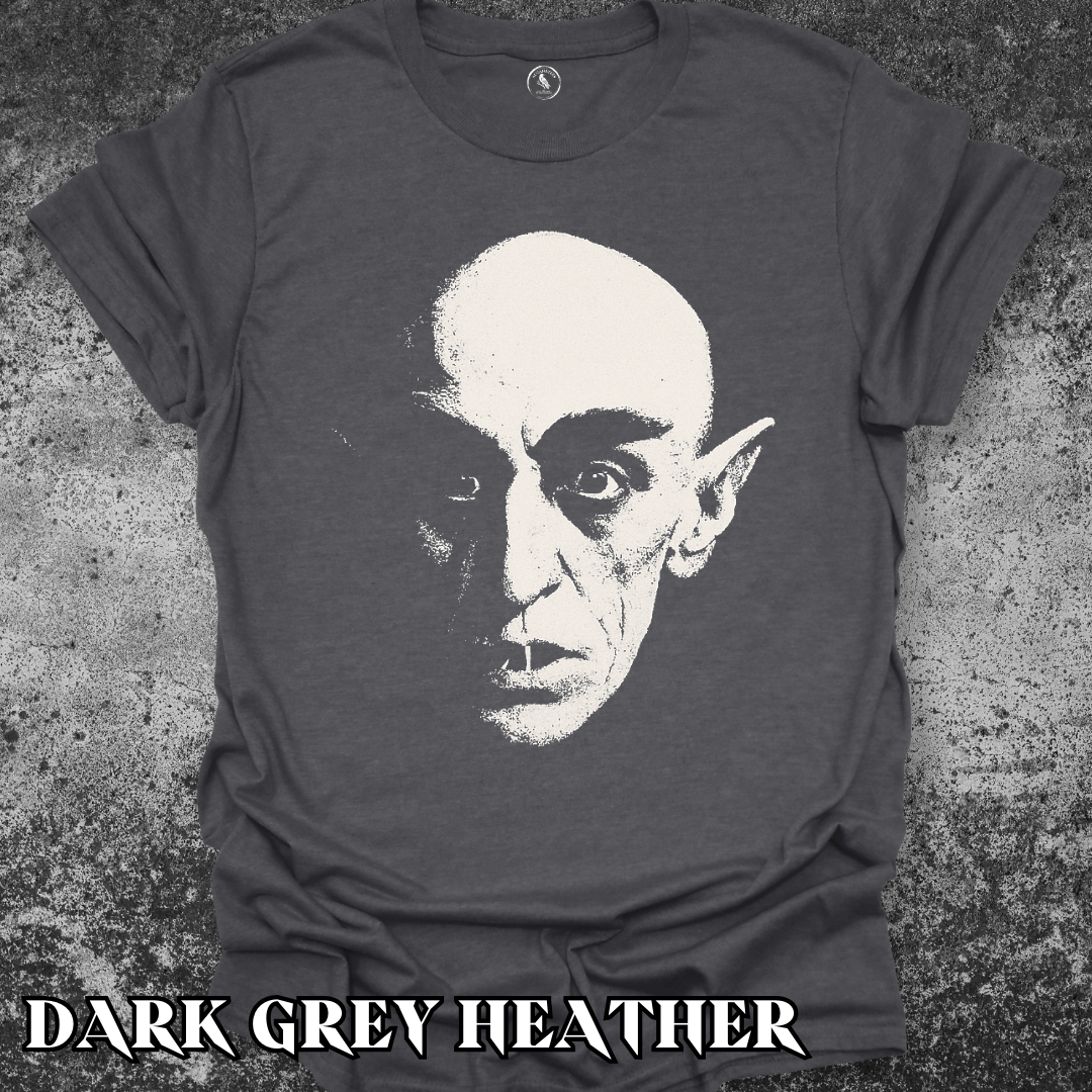 T-Shirt Dark Heather / S Nosferatu: Count Orlok Tee