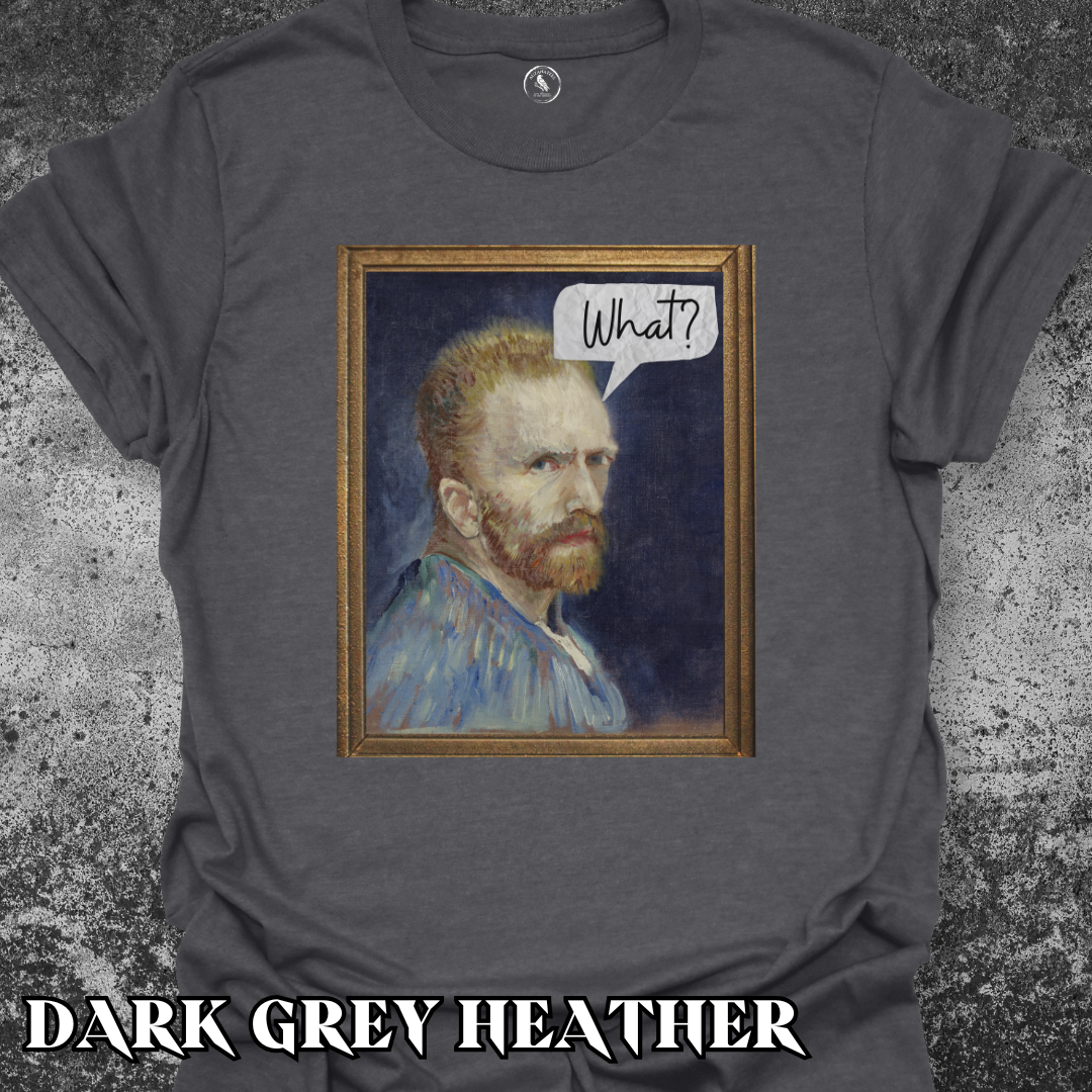 T-Shirt Dark Heather / S Van Gogh What Tee