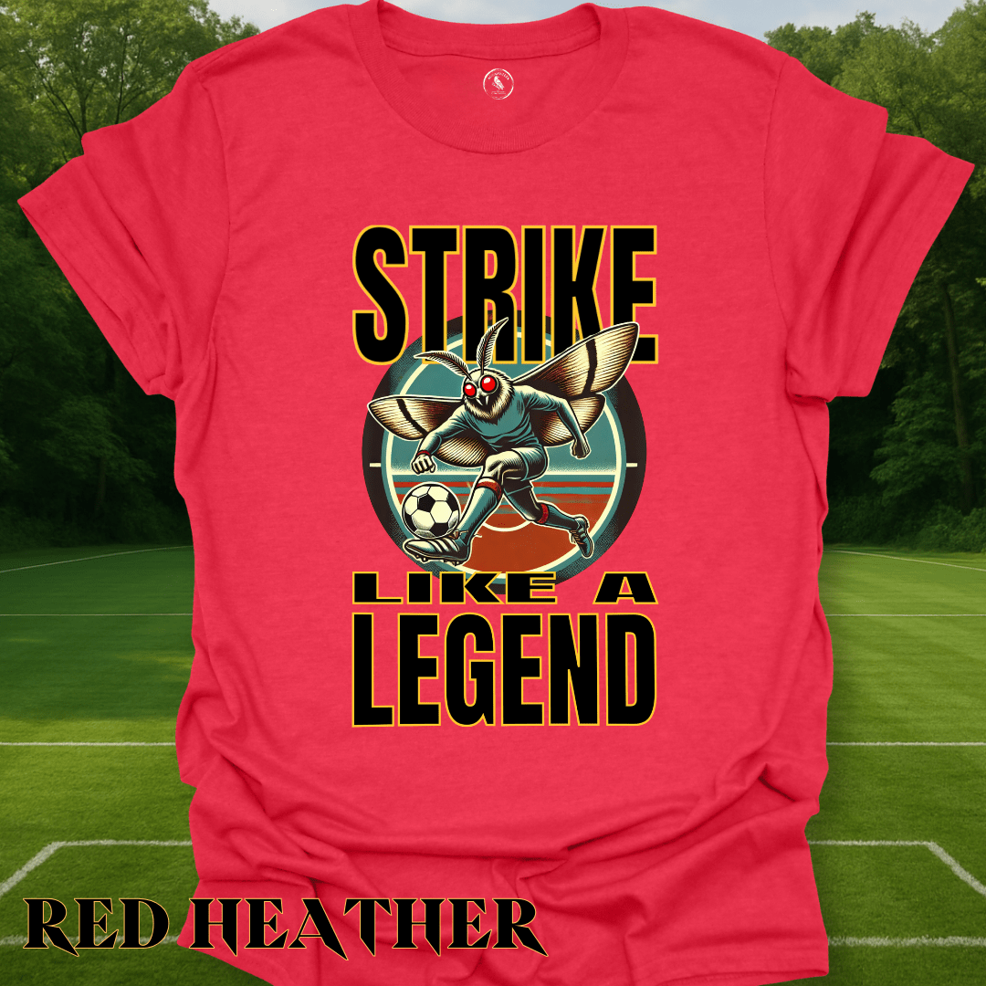 T-Shirt Heather Red / S Soccer Mothman