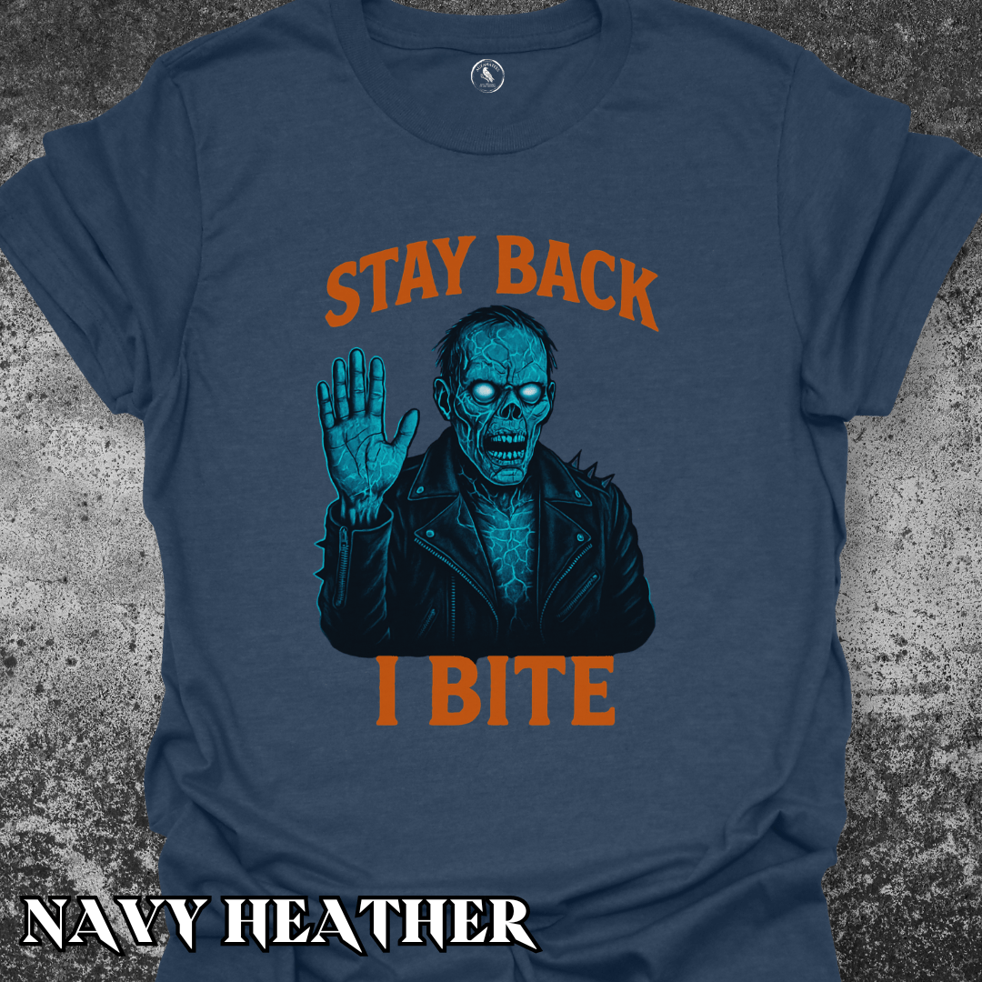 T-Shirt Navy Heather / S Blue Dude Zombie Tee