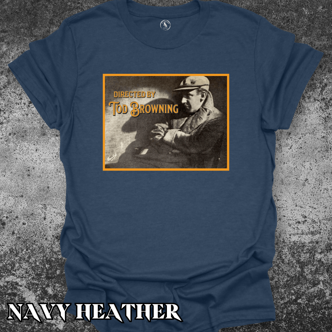 T-Shirt Navy Heather / S Directed by Tod Browning