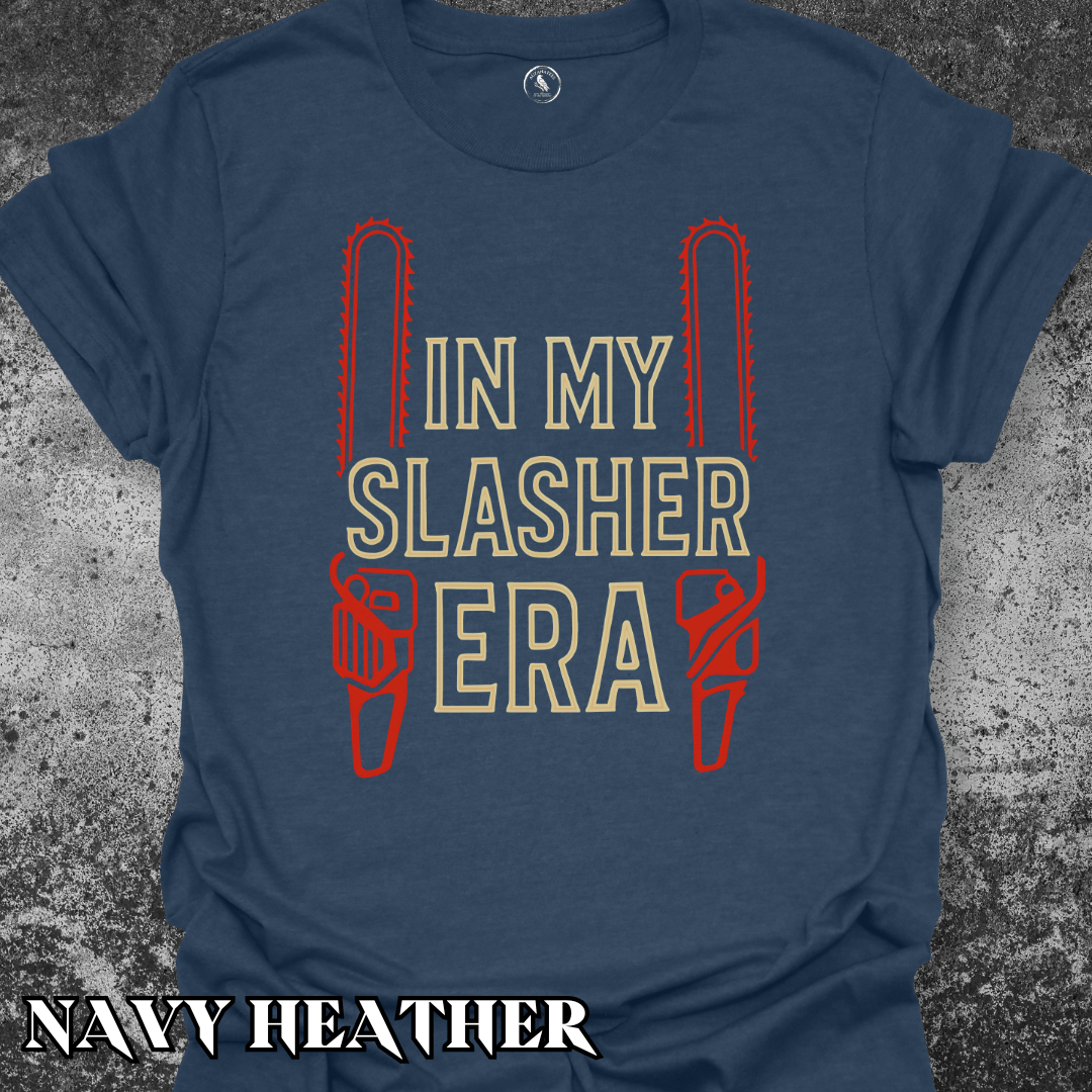 T-Shirt Navy Heather / S In My Slasher Era Tee