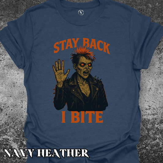 T-Shirt Navy Heather / S Punk Zombie Tee