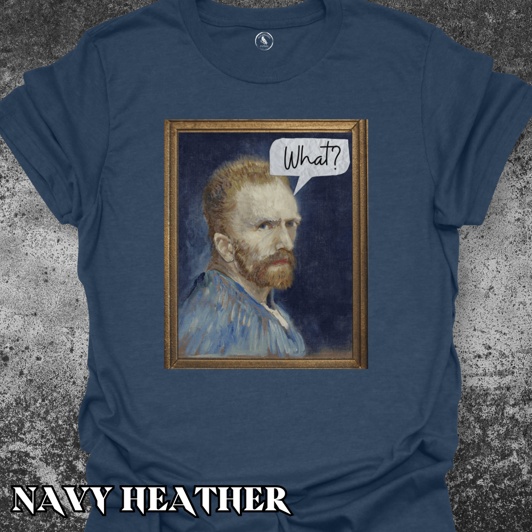 T-Shirt Navy Heather / S Van Gogh What Tee