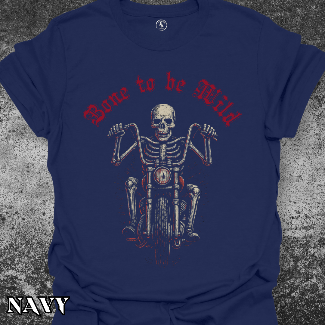 T-Shirt Navy / S Bone to be Wild Tee