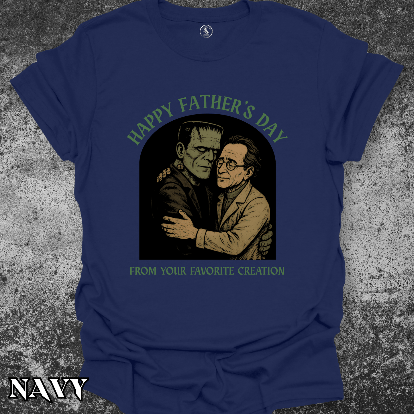 T-Shirt Navy / S Happy Father's Day from Your Favorite Creation Tee