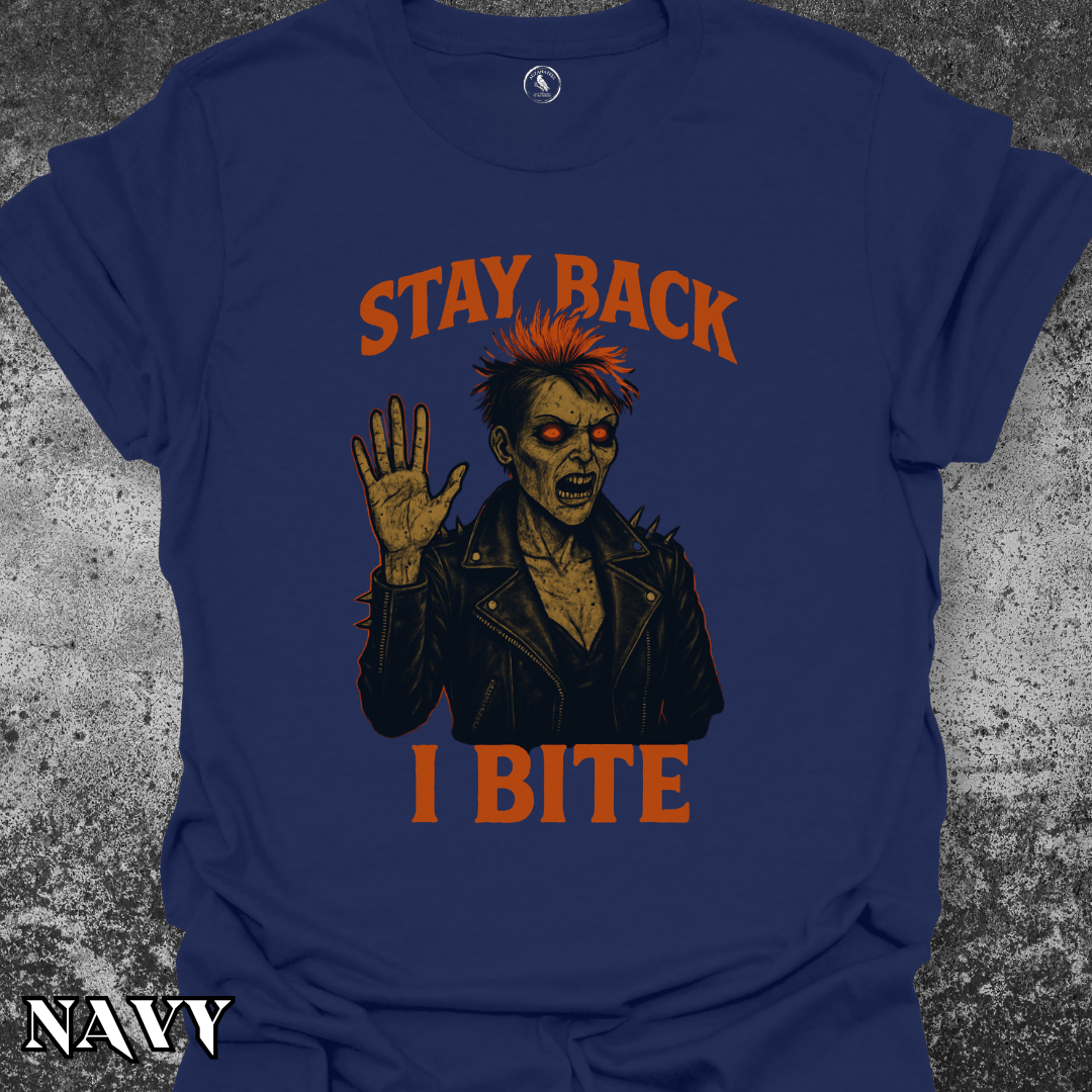 T-Shirt Navy / S Punk Zombie Tee