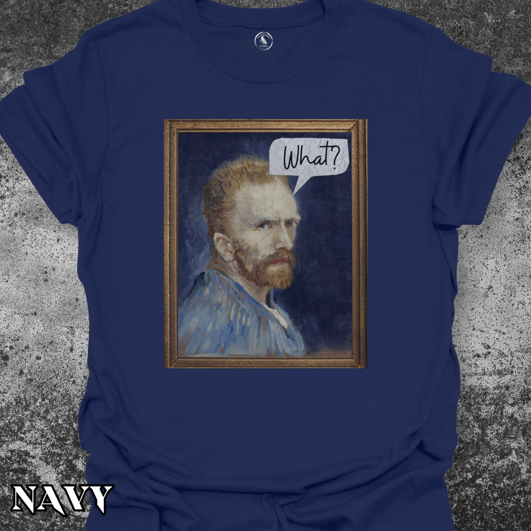 T-Shirt Navy / S Van Gogh What Tee