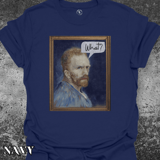 T-Shirt Navy / S Van Gogh What Tee