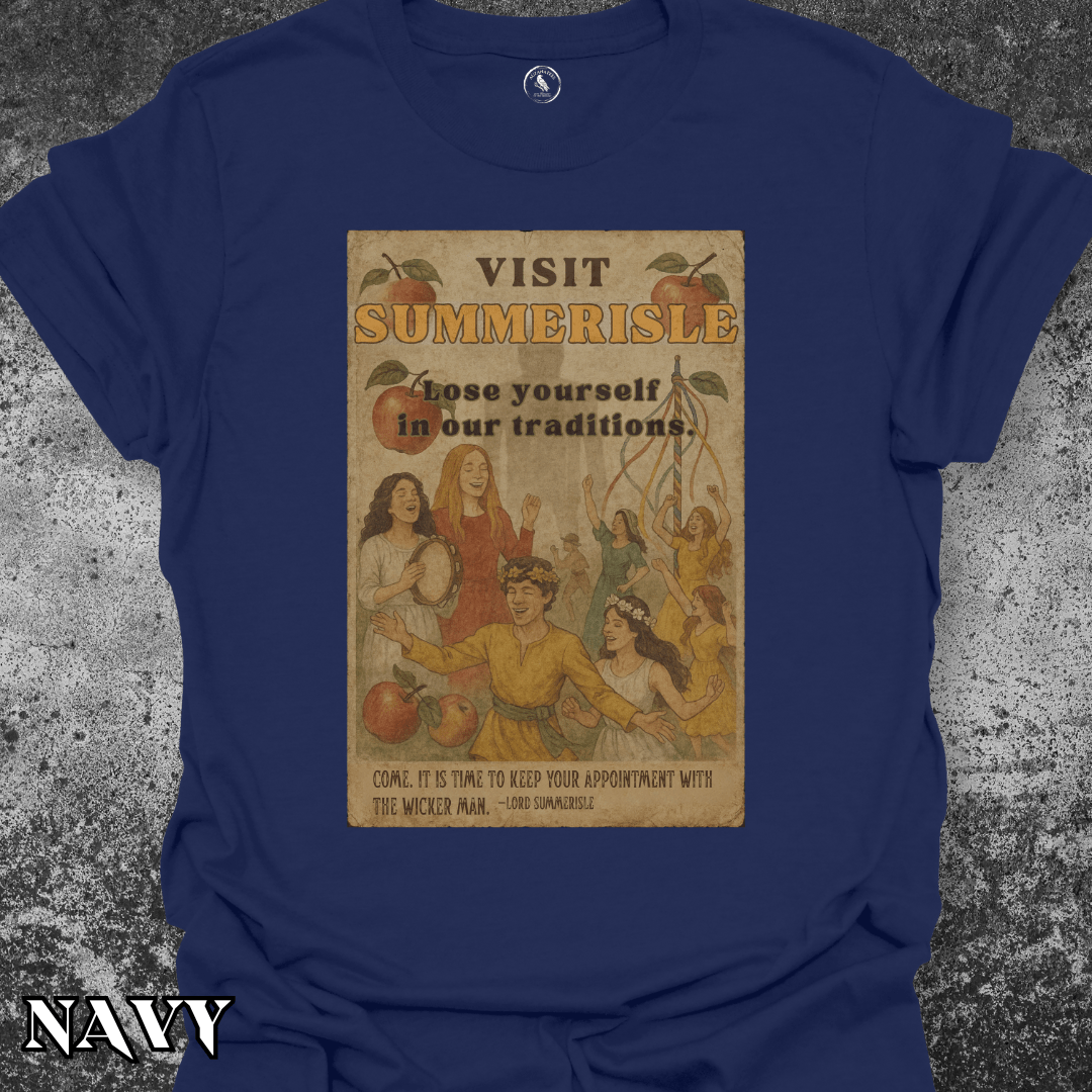 T-Shirt Navy / S Visit Summerisle! Tee