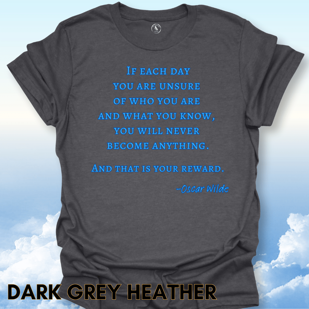 T-Shirt Oscar Wilde Quote Tee