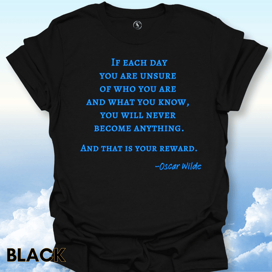 T-Shirt Oscar Wilde Quote Tee