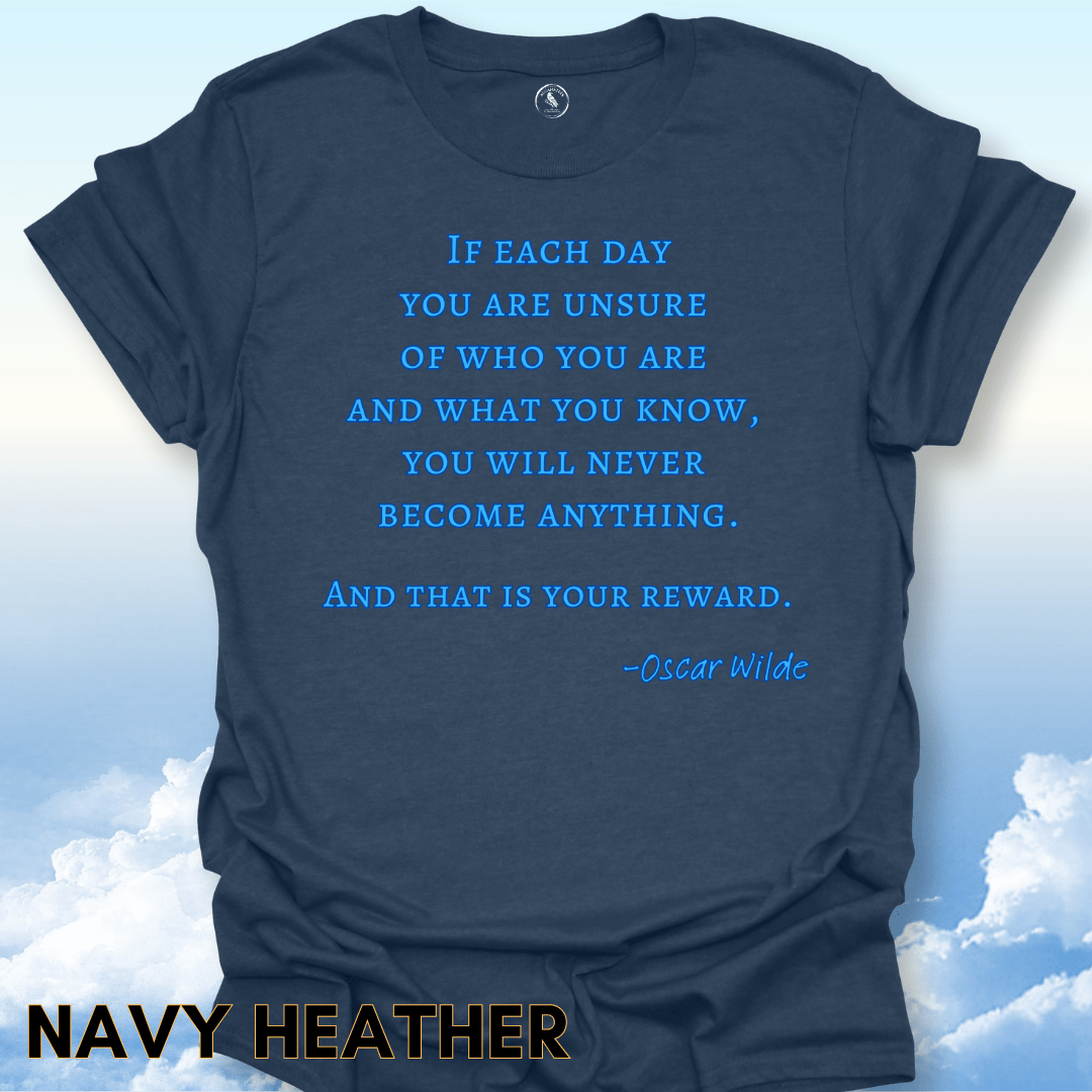 T-Shirt Oscar Wilde Quote Tee