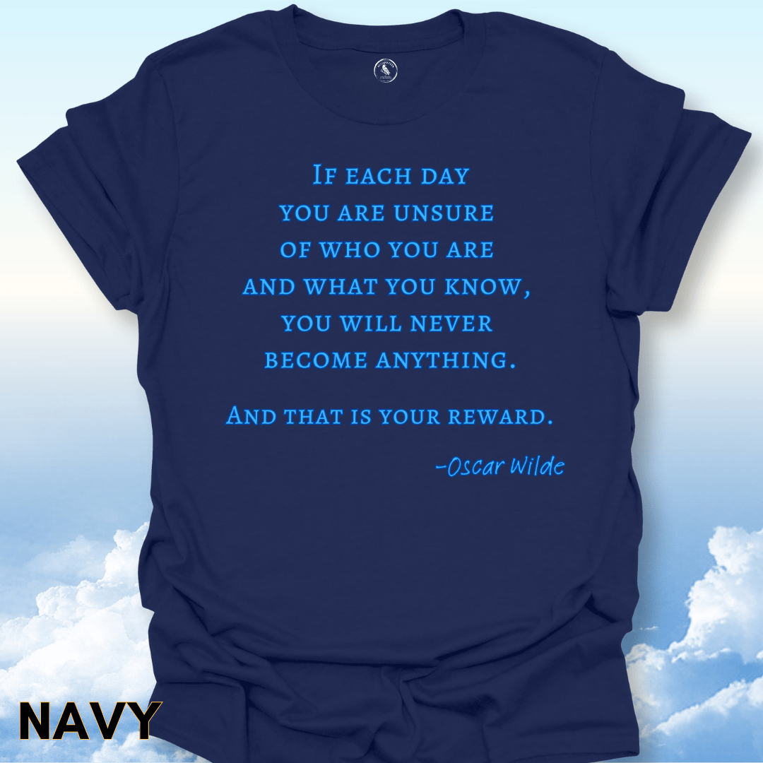 T-Shirt Oscar Wilde Quote Tee