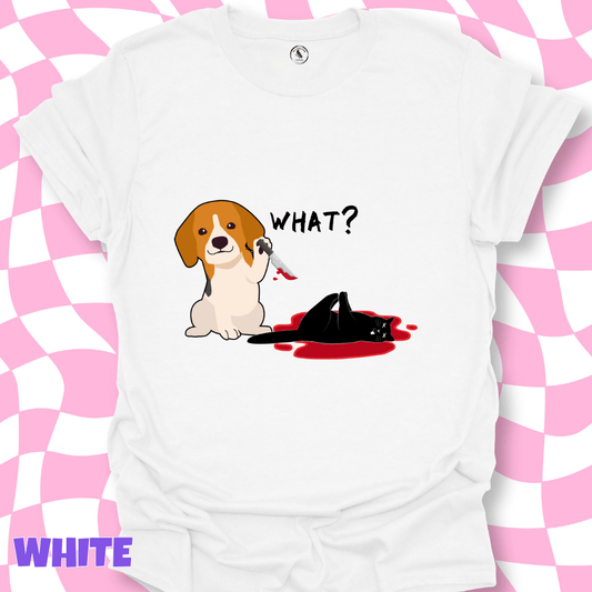 T-Shirt White / S Avenging Puppy Tee
